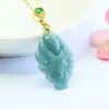 Colgante de Zafiro Natural Grado A Zafiro Azul Zorro de Nueve Colas Collar de Jade al por Mayor para Atracciones Turísticas S6031705