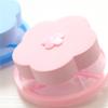 Saco Filtro para Máquina de Lavar Doméstico em Forma de Flor de Ameixeira Bola de Lavanderia Filtro Saco de Malha Dispositivo Removedor de Pelos Flutuador para Máquina de Lavar