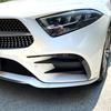Adequado para Mercedes-Benz Classe Cls C257 2018-2021 Linha Amg Lâmina de Ar Dianteira Lâmina de Ar do Para-choque Dianteiro Modificação Exterior