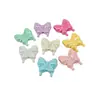 Cuentas de Mariposa de Colores Chapadas en Acrílico, Mariposas Cola de Golondrina de Color Sólido Grandes, Cadena para Teléfono DIY, Collar, Accesorios para Colgar en el Coche