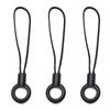 Llavero pequeño de cuerda de nailon acrílico hecho a mano, joyería DIY, cadena para teléfono móvil, colgante para equipaje, accesorios de cadena con cordón