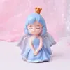 Decorações de Bolo de Aniversário da Princesa Michelle Bella Anjos Fada Tendência Menina Fofa Toppers para Confeitaria