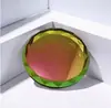 Enfeites de Bolsa Abençoada com Folha de Ouro de Cristal 3D Artesanato de Cornucópia e Cabaça Decorações para Casa e Escritório Presente de Inauguração