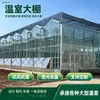 Invernaderos de cristal, invernaderos inteligentes de varios vanos para el cultivo de flores y hortalizas, invernaderos aptos para el turismo, disponibles para venta al por mayor