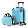 Equipaje al por mayor Maleta pequeña de 14 pulgadas Exquisita Ligera Cerradura de combinación Carrito pequeño Maleta de viaje de mano