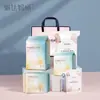 Bolsa de Mamá Linda Bolsa para Mujeres Embarazadas Hospitalizadas Bolsa para Madre Embarazada Cuidado Materno Postparto Juego de 7 Piezas