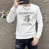 Fábrica de origen una generación de 2024 primavera y otoño nuevas letras estampado en caliente chalecos juveniles para hombre chaqueta casual diaria
