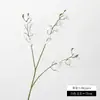 Bestseller internacional: Flor artificial Phalaenopsis de 3 hastes, flor artificial para sala de estar, mesa de jantar, decoração de arranjo de flores, decoração de corredor de hotel