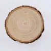 Lascas de Madeira Chips de Madeira Materiais para Pintura Manual DIY Decoração de Jardim de Infância Feita à Mão Anéis de Madeira de Pinus Blocos de Madeira Placa de Chips de Madeira Redonda