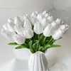 Tianjin flor artificial de alta calidad flor seca flor artificial PU mini simulación tulipán simulación flor ramo al por mayor