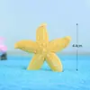Chen Jun fabrica adornos de resina mini pentagrama colorido pequeña estrella de mar micro paisajismo acuario pecera accesorios de paisaje acuático