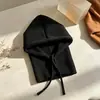 Gorro cálido de invierno para mujer, gorro de lana, producto popular transfronterizo, gorro, bufanda, chal, gorro de punto integrado para proteger las orejas