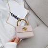 Bolsa de Mano de Gelatina de Bambú Beneficio de Transmisión en Vivo Verano 2025 Bolso Pequeño Cuadrado Patrón de Cocodrilo Bolso Cruzado Mini Celebridad de Internet para Mujer