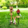 Esquina de plantas decorativas para patio al aire libre, micropaisaje, esquina natural, jardín de infancia, materiales ambientales, adornos creativos, jardín Mori