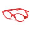 2026 Montura Redonda Pequeña de Marco Completo para Bebé Gafas Integradas de Goma Suave Moda y Cómodas Gafas Pequeñas para Rostro Infantil Sin Graduación P311