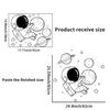 Amazon Comercio Exterior Transfronterizo Astronautas Espacio Planeta Estrella Pegatinas Decoración Habitación Infantil Pared Pegatinas Autoadhesivas