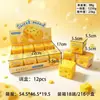 Estilo Mismo de Xiaohongshu Juguete de Apretar Queso Descompresión Rebote Lento Apretar Vaselina Juguete de Queso Alivio del Estrés Ventas Directas de Fábrica