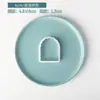 Molde para Galletas Cuadrado Redondo con Forma de Ola, Juego de Cortadores de Fondant con Marco Rectangular Arqueado para Bendiciones, Herramientas para Hornear