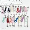 Chaveiro de Pingente de Palha DIY Criativo com Miçangas Fofo Chaveiro de Miçangas Acessório de Acrílico Decoração Em Estoque Atacado
