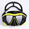 Equipamento de Snorkel para Adultos Transfronteiriço Máscara de Mergulho de Alta Definição com Lente Grande e Antiembaçante Proteção Nasal Integrada para Natação e Mergulho