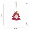 2026 Novo Festival de Natal Árvore de Natal Pingente Velho Ornamento Forma Irregular Pingente de Bola Decorações de Natal Venda por Atacado