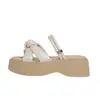 Zapatos de Verano para Mujer para Exteriores con Suela Gruesa para Aumentar la Altura, Nuevo Estilo 2026, Sandalias de Plataforma con Sensación de Caminar sobre las Nubes, Populares en Línea