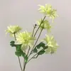 Novo Produto 5 Cabeças de Lírios Pequenos, Arranjo Floral de Casamento para Exportação, Decoração de Escritório Casa Sala de Estar Adereços para Fotografia Flores Artificiais de Seda