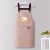 Delantal Impermeable y a Prueba de Aceite Nuevo Estilo Alta Calidad Cocina Hogar Bata Ropa de Trabajo Resistente a las Manchas Restaurante Delantal de Lona Hecho a Medida