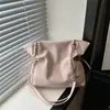 Bolsa Tote con Cordón Estilo Simple de Verano 2026 para Mujer, Bolso de Hombro con Cadena Versátil de Gran Capacidad, Textura de Alta Calidad para Viajes Diarios
