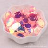 10 Piezas Colgantes Laterales Piezas Redondas Flash Escama de Pescado Hecho a Mano Color Lentejuelas Planas Abalorios Ropa Accesorios Vestido de Novia
