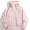 Jaqueta de caminhada impermeável estilo montanha para adolescentes, corta-vento durável para homens e mulheres, roupa de trabalho para ciclismo, jaqueta roxa à prova de vento, moderna