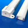 Extrusão LED Profissional para Balcão de Joias Barra de Luz Canal de Alumínio Carcaça 1709 com Parafusos Kit de Carcaça com Ranhura para Luz