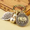 Llavero de Latón Yiye Shengcai Colgante Fu 12 Signos del Zodíaco Yiwu Artículo de Mercancía Decoración de Interiores Regalo