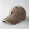 Gorra de Béisbol Resistente con Logo C Metálico Vintage Desgastado Unisex Moda Personalidad Versátil Moderna Visera Gorra Pato