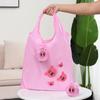 Bolsa de Compras Plegable Ecológica con Estampado de Cachorro de Dibujos Animados Animal Creativo Bolso tipo Bandolera para Supermercado Bolsa de Compras Se Puede Imprimir Logo