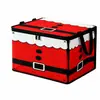 Caja de almacenamiento plegable temática de Navidad, hecha a medida, transfronteriza, para juguetes, especialmente diseñada para organizar ropa, con tapa y gran capacidad