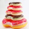 Anel de natação inflável de PVC de desenho animado em formato de rosquinha, boia salva-vidas infantil, anel de braço espesso para homens e mulheres