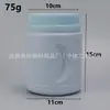 Venta al por mayor del fabricante Cubo de Sal Explosiva de 1000 g Botella de Plástico de Boca Ancha Contenedor de Polvo Portátil Bote de Polvo para Ganancia Muscular Bote de Polvo de Proteína de 1 L
