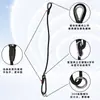 Corda de Extensão para Balanço Brinquedo de Treinamento Sensorial para Jardim de Infância Pendurar Interno Externo Corda de Pendurar Ajustável Acessórios para Balanço