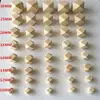 Cuentas de Madera Octagonales 10-30mm Accesorios Coloridos Lacados Juguetes DIY Madera Natural Color Formas Geométricas Creativas