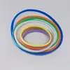 Anillo de Sellado Caja de Conservación de Grado Alimenticio Caja de Almacenamiento Taza Térmica Anillo de Silicona Lonchera Tira de Silicona de Colores Tira de Sellado Cuadrada