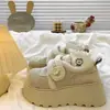 Zapatos de algodón retro casual estilo Birkenstock con suela gruesa y forro de felpa para mujer, nueva colección de invierno 2026, que aumentan la altura, cálidos y antideslizantes, con forro de pelo mullido.