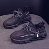 Nuevos Zapatos Deportivos para Mujer Moda Zapatos para Correr Malla Tejido Volador Transpirables Zapatos Casuales Niños Venta al por Mayor Transfronteriza