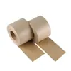 Fita de couro de alta aderência fita para rasgar com a mão fita de vedação de papel fita sem água fita de vedação de papel Kraft pode ser personalizada