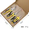 PH227 Kit de Tesouras de Poda para Jardinagem Tesouras Multifuncionais para Corte e Colheita de Frutas em Árvores de Jardim