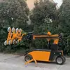 Manipulador Elétrico Jutuo para Instalação de Vidro Ventosa para Vidro Temperado Transportador Ventosa para Instalação de Grandes Vidros de Fachada Cortina
