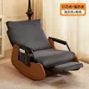 Cadeira de Balanço, Cadeira de Lazer Estilo Nórdico, Poltrona Reclinável, Sofá Cadeira Confortável Preguiçoso para Varanda, Cadeira de Cochilo para Uma Pessoa no Pátio, Sala de Estar, Quarto