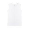 Chaleco Holgado para Hombre Verano Marca de Moda Color Sólido Cuello Redondo Camiseta sin Mangas Combinable Top Deportivo para Hombre