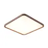 Lámpara de Techo para Sala de Estar 2025 Nuevo Gama Alta Super Brillante Nuevo Color Nogal Chino Lámpara Principal Paquete Combinado para Dormitorio Comedor