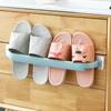 Toallero de baño sin perforaciones Estante para trapos de cocina de una sola barra Barra para toallas Estante para inodoro Barra para pantuflas